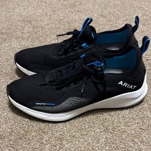 Ariat Women's Black and Blue Athletic Shoes WATERPROOF